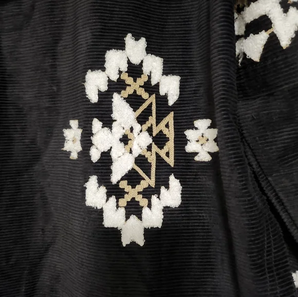 Free People We The Free Cozy Up Embroidered Shirt - Picture 12 of 12